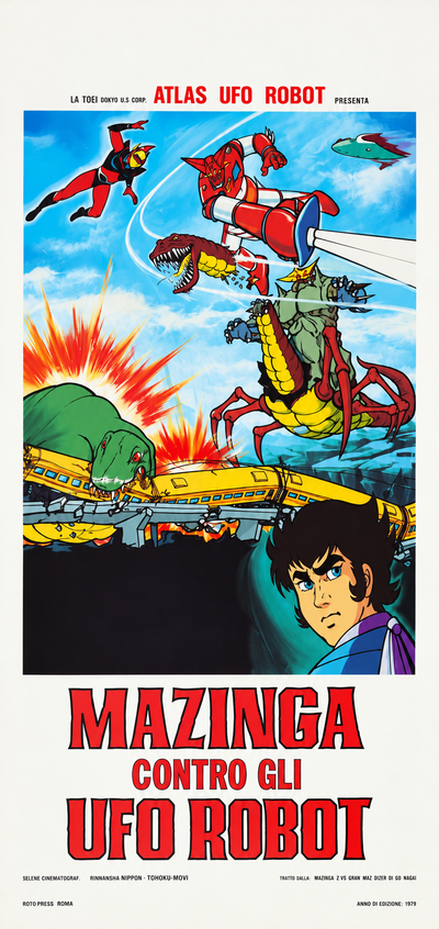 Mazinga contro gli Ufo robot_ Locandina