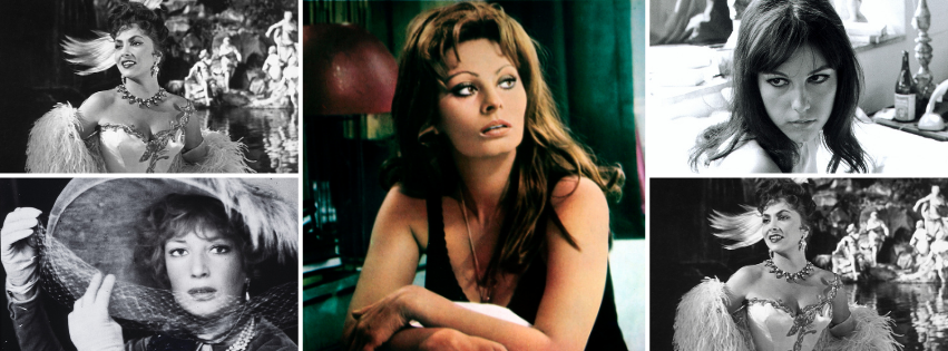 Sophia Loren, Gina Lollobrigida, Monica Vitti