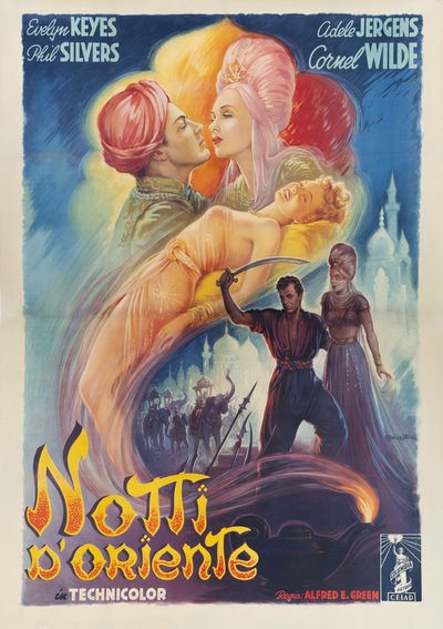Poster del film Notti d'oriente (1945)