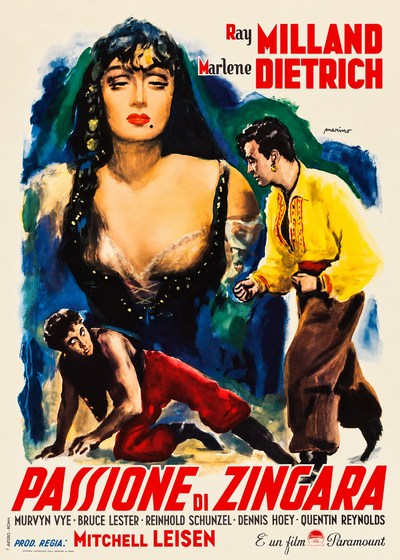 Passione di zingara — Poster restaurato