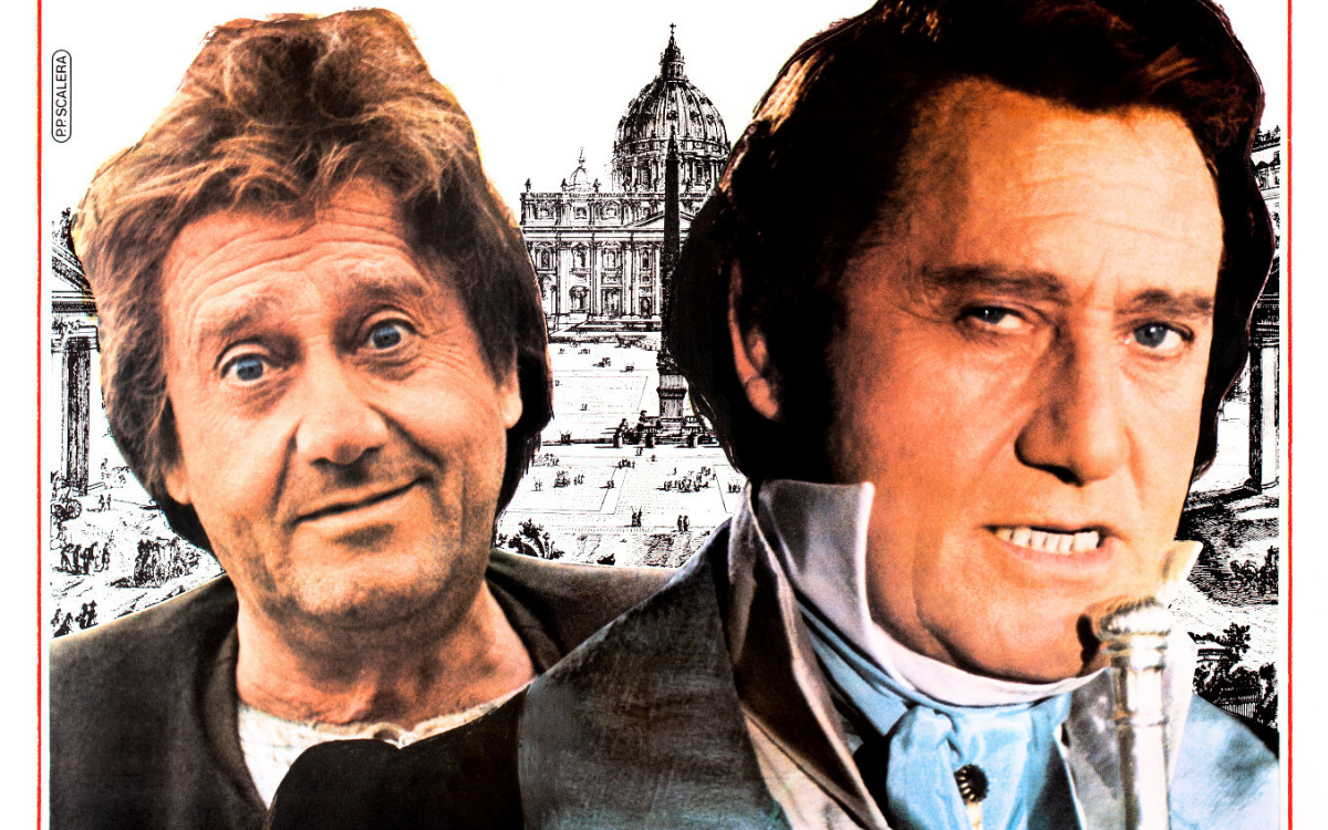 Particolare del poster marchese del grillo