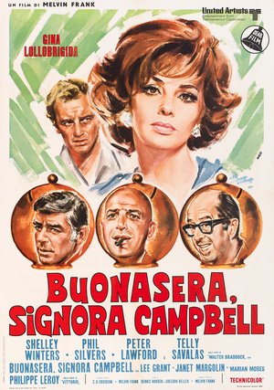 Poster Buonasera, signora campbell