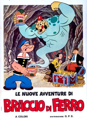 Poster Le nuove avventure di braccio di ferro