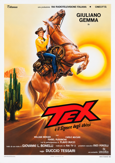 Poster Tex e il signore degli abissi