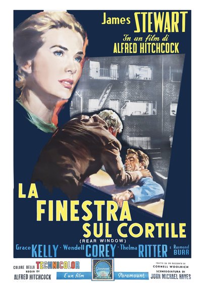 Poster cinema del film La finestra sul cortile