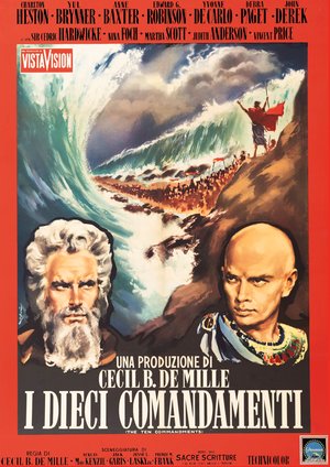 Poster del film I dieci comandamenti