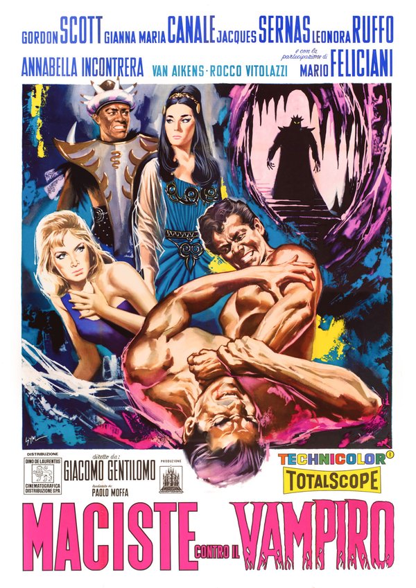 Poster del film Maciste contro il vampiro