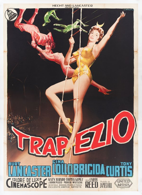Poster del film Trapezio (Carol Reed, 1956)