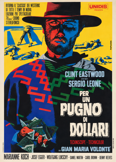 Pugno di dollari_ manifesto western italiano