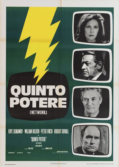 Quinto potere -Poster