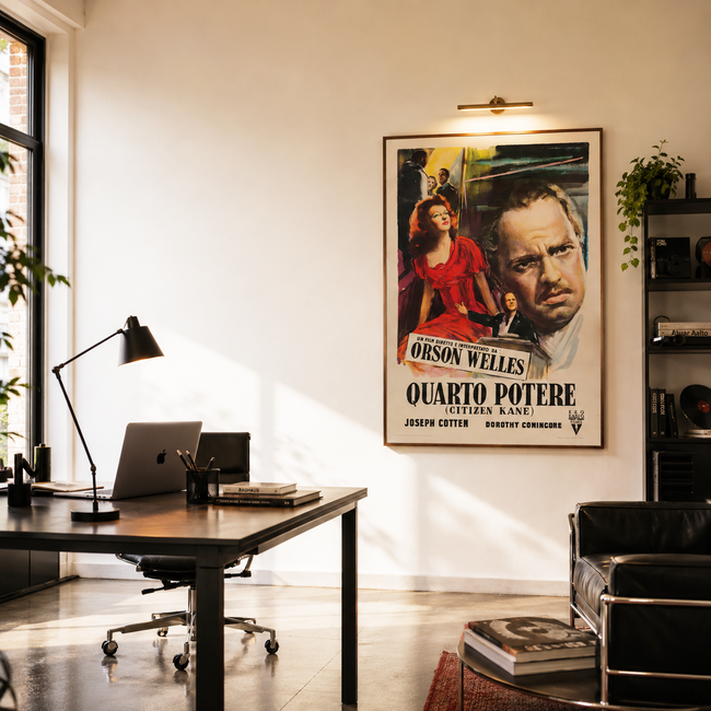 poster del film quarto potere di Orson Welles