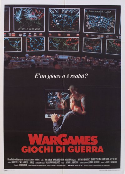 Wargames - Giochi di guerra - poster del film