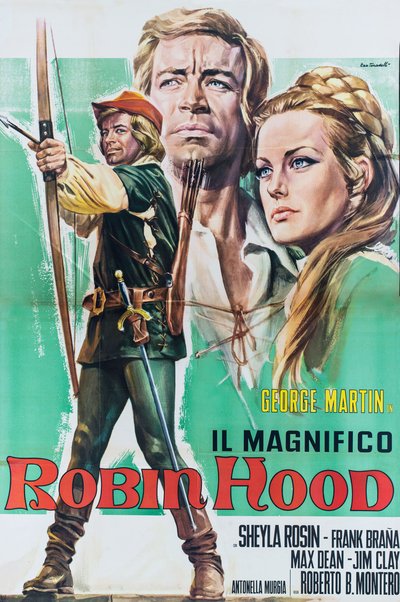 Poster il magnifico Robin hood