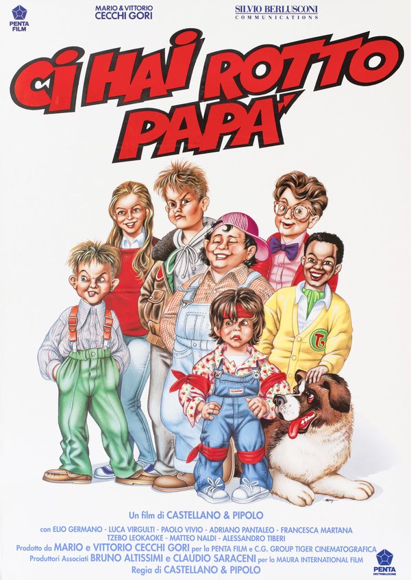 ci hai rotto papà poster