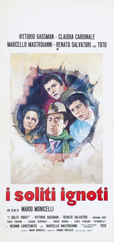 Locandina del film i soliti ignoti