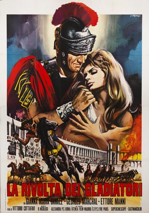 manifesto La rivolta dei gladiatori