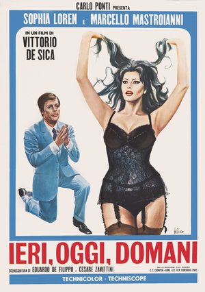 poster del film ieri oggi domani